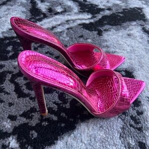 Elegant Pink High Heels